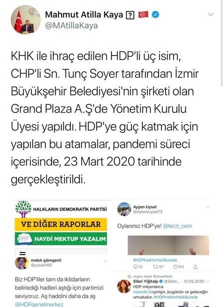 CHP'li Tunç Soyer'den skandal atama!