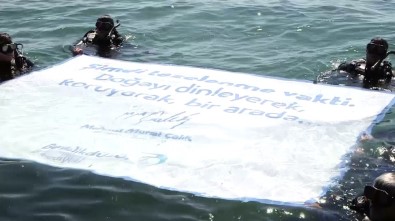 Beylikdüzü'nde Dünya Çevre Günü'nde Deniz Temizliği