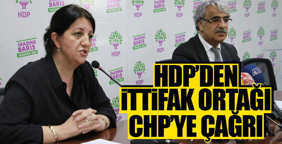 HDP'den CHP'ye çağrı