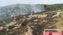 Bozdoğan'da Makilik Alanda Yangın Haberi