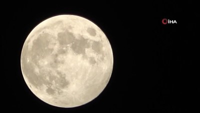 Elazığ'da 'Ay Tutulması' Harput'tan İzlendi