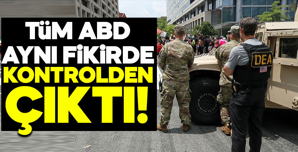 ABD'lileri korku sardı! Ülke kontrolden çıktı!