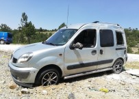 Hafif Ticari Araç Takla Attı Açıklaması 2 Yaralı