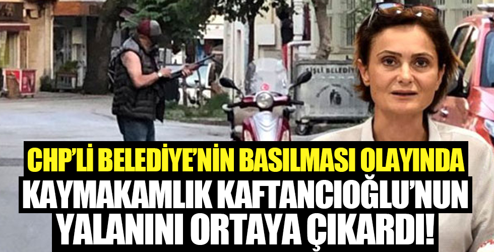 CHP'li belediye Canan Kaftancıoğlu'nu yalanladı!