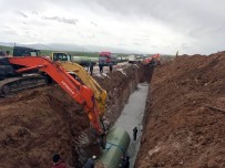 Elbaşı - Karadayı Sulamasında Çalışmalar Hızla Devam Ediyor