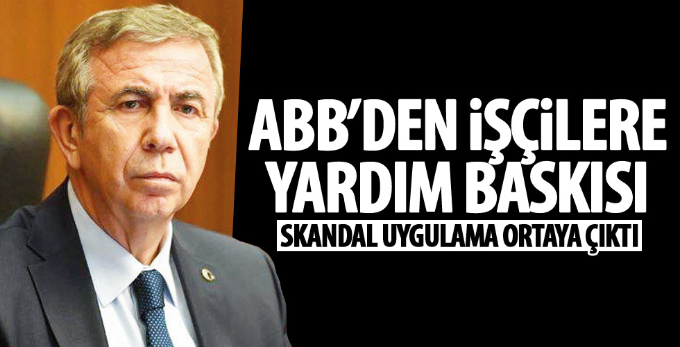 Mansur Yavaş'tan skandal uygulama!