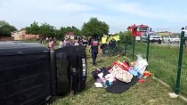 Tekirdağ'da Trafik Kazası Açıklaması 5 Yaralı