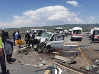 Bingöl'de Trafik Kazası Açıklaması 5 Yaralı
