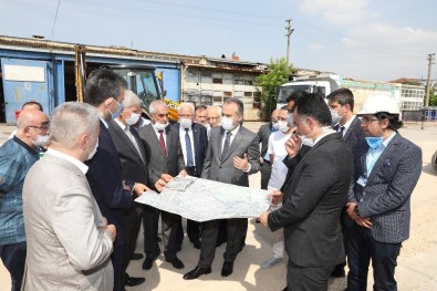 Bursa'da 3 Bin İşletmeli Beşevler Sanayi Sitesi'nin Altyapısı Baştan Sona Yenileniliyor