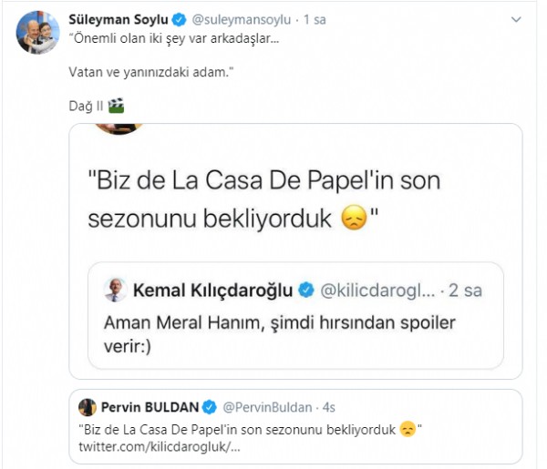 Süleyman Soylu'dan bomba paylaşım!