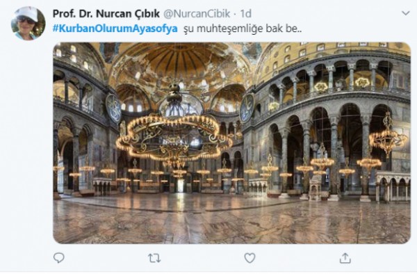 Ayasofya ile ilgili bomba yorumlar!