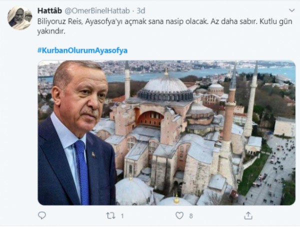 Ayasofya ile ilgili bomba yorumlar!