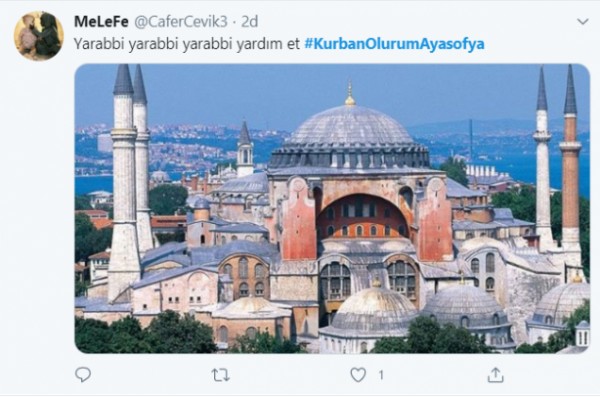 Ayasofya ile ilgili bomba yorumlar!