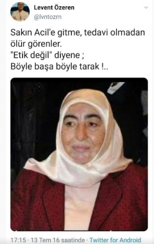 Semiha Yıldırım'a hakaret eden İYİ Partili Levent Özeren gözaltına alındı