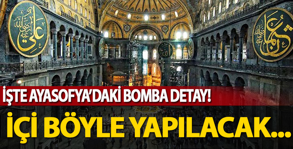 Ayasofya'daki mozaik ve frekslerin perde mekanizmasıyla kapatılması planlanıyor