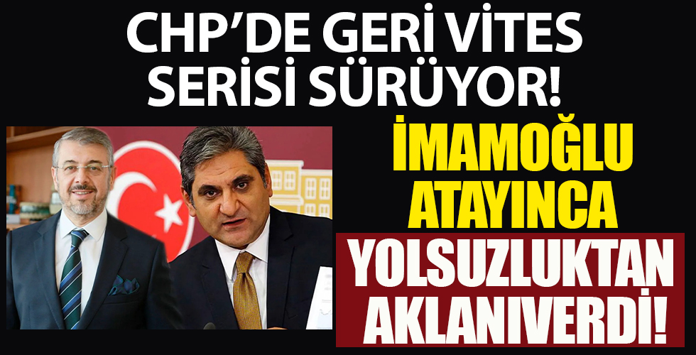 İmamoğlu Çağlar'ı atayınca Aykut Erdoğdu geri vites yaptı!
