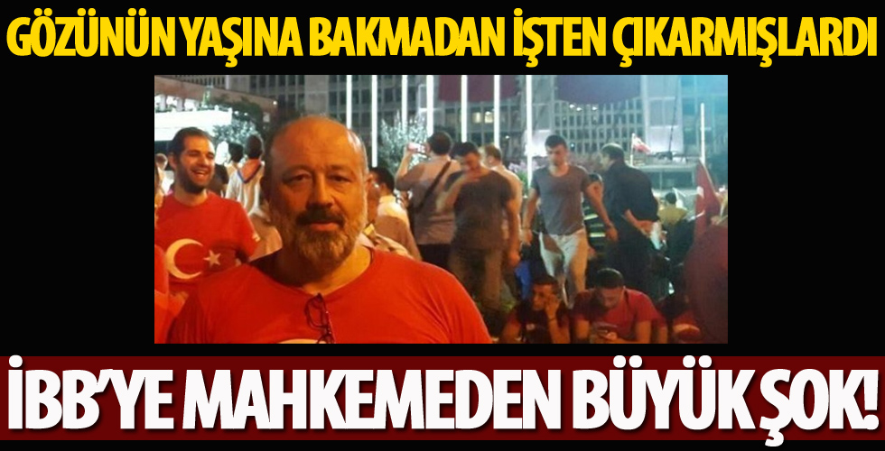 CHP'li İBB'ye mahkeme şoku!