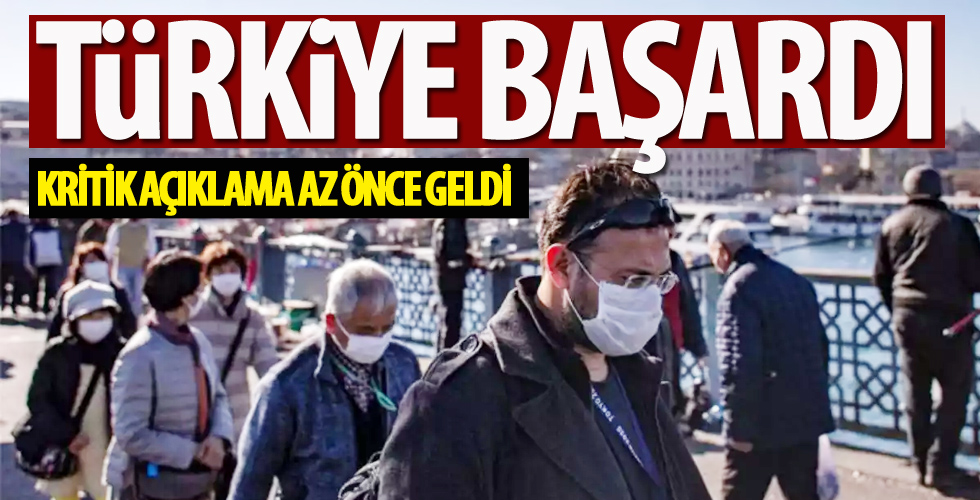 Türkiye başardı! Kritik açıklama az önce geldi