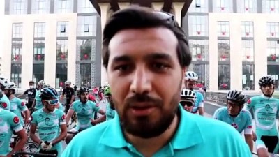 Ömer Halisdemir 4. Ulusal Bisiklet Turu'na Katılanlar Kütahya'ya Ulaştı