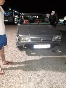 Türkeli'de Otomobil İle İki Motosiklet Çarpıştı Açıklaması 2 Yaralı