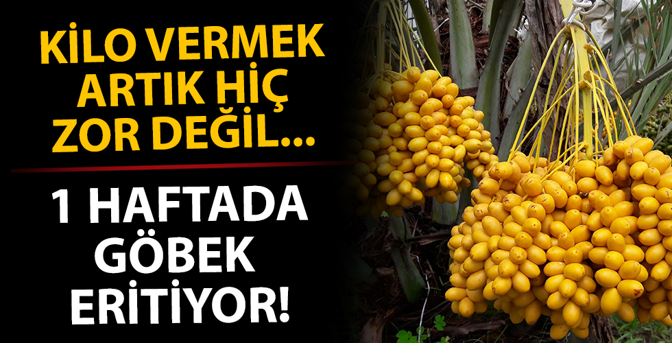 1 haftada göbek eritiyor!