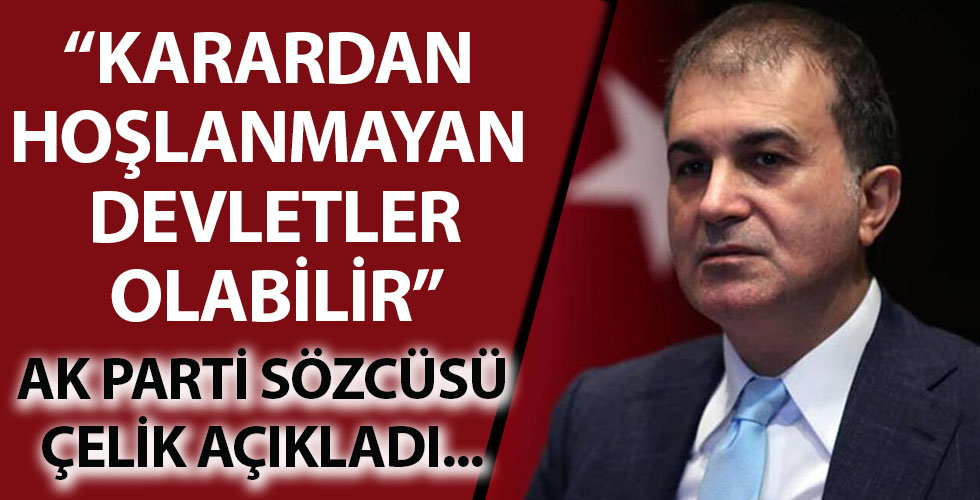 AK Parti Sözcücü Çelik'ten Ayasofya açıklaması!