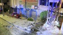 Başkentte Apartman Boşluğuna Düşen Otomobilin Sürücüsü Yaralandı