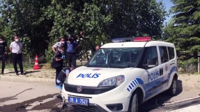 Eskişehir'de Polis Aracı Devrildi Açıklaması 2 Yaralı