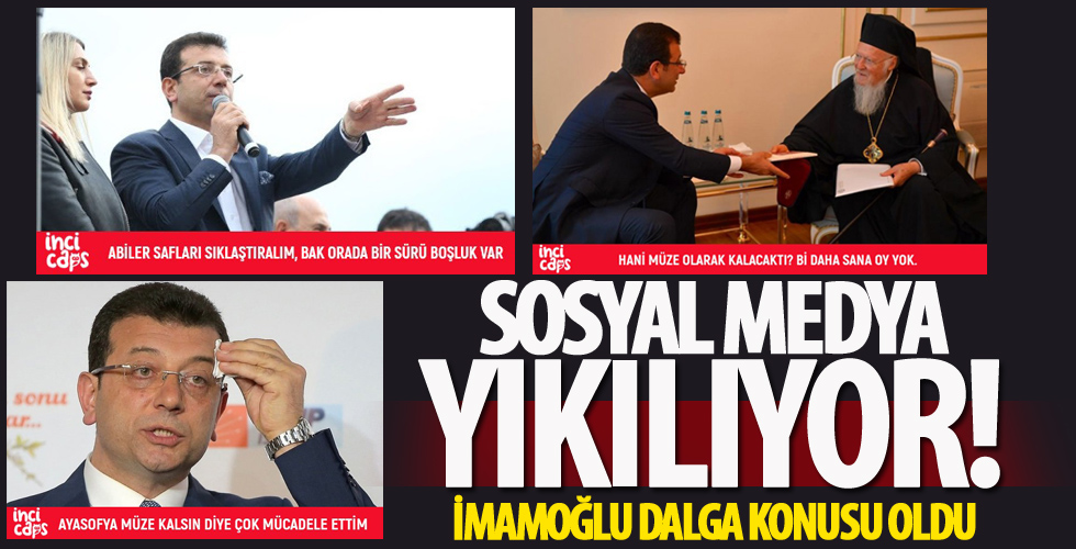 İmamoğlu'nun Ayasofya capsleri tıklanma rekoru kırıyor