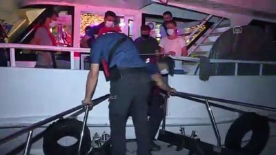 İstanbul'da Deniz Polisi Kovid-19 Önlemleri Denetimi Yaptı