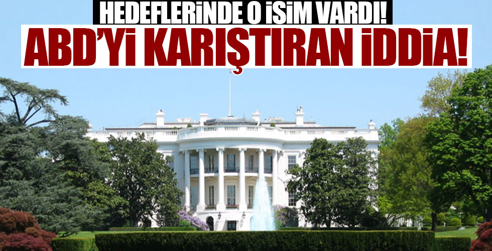 ABD'yi karıştıran iddia!