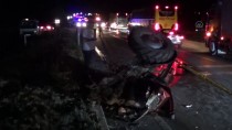 Afyonkarahisar'da Zincirleme Trafik Kazası Açıklaması 1 Ölü, 2 Yaralı