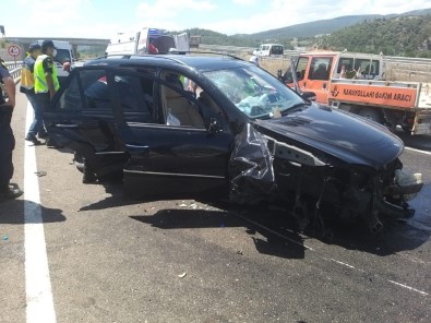 Bilecik'te Trafik Kazası Açıklaması 4 Yaralı