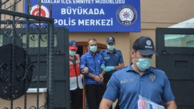 Heybeliada'daki yangınla ilgili gözaltına alınan kişi adliyeye sevk edildi