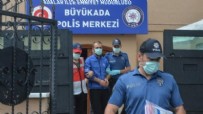 POLİS MERKEZİ - Heybeliada'daki yangınla ilgili gözaltına alınan kişi adliyeye sevk edildi
