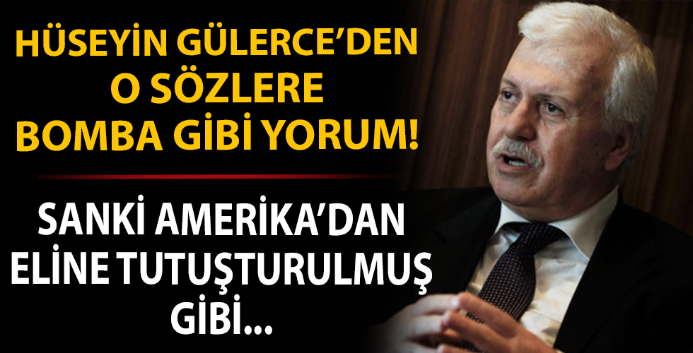 Hüseyin Gülerce'den o sözlere bomba yorum!