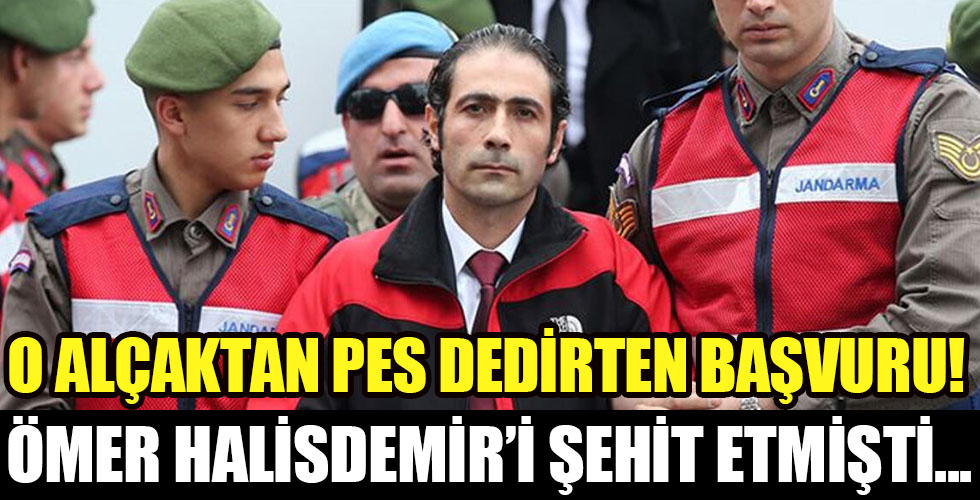 Ömer Halisdemir'i şehit etmişti! O alçaktan 'Pes' dedirten başvuru...