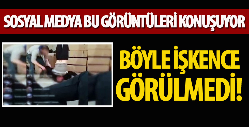 Sosyal medyayı ayağa kaldıran görüntüler! Böyle işkence görülmedi