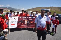 15 Temmuz Anısına Asfaltta Tekerlekli Kayak Yarışı