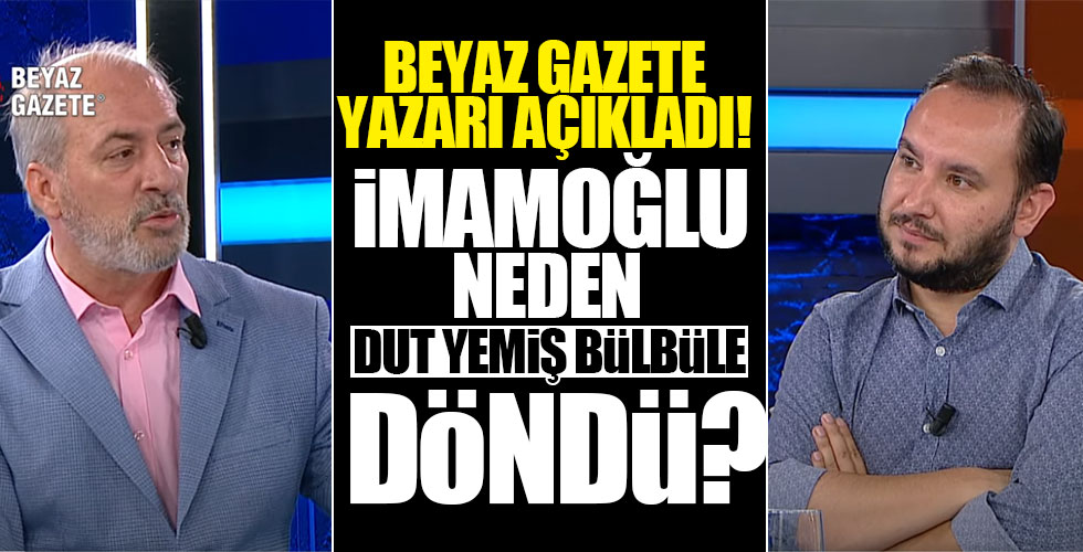 Beyaz Gazete Yazarı anlattı: İmamoğlu neden 3 gün sustu!