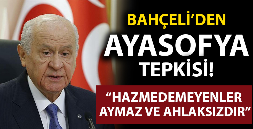 Devlet Bahçeli'den sert tepki!