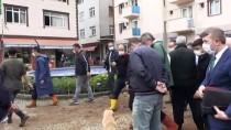 İçişleri Bakanı Soylu, Rize'deki Sel Bölgesinde İncelemede Bulundu Açıklaması