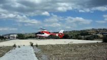 Kalp Krizi Geçiren Kişi Ambulans Helikopterle Hastaneye Kaldırıldı