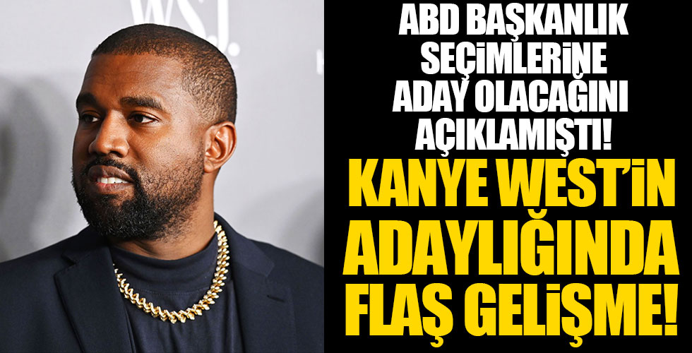 Kanye West seçimlerden çekildi!