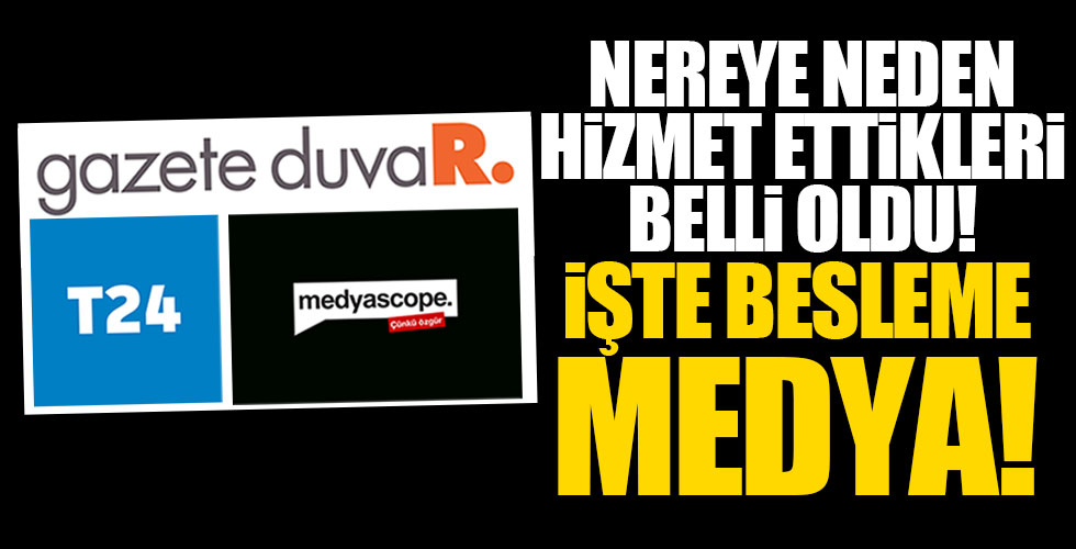 O sitelerin nereye hizmet ettiği belli oldu!