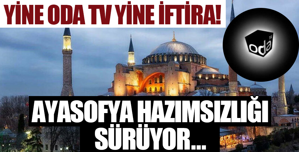 Oda TV’den büyük ahlaksızlık! Yine yalan haber yaptılar