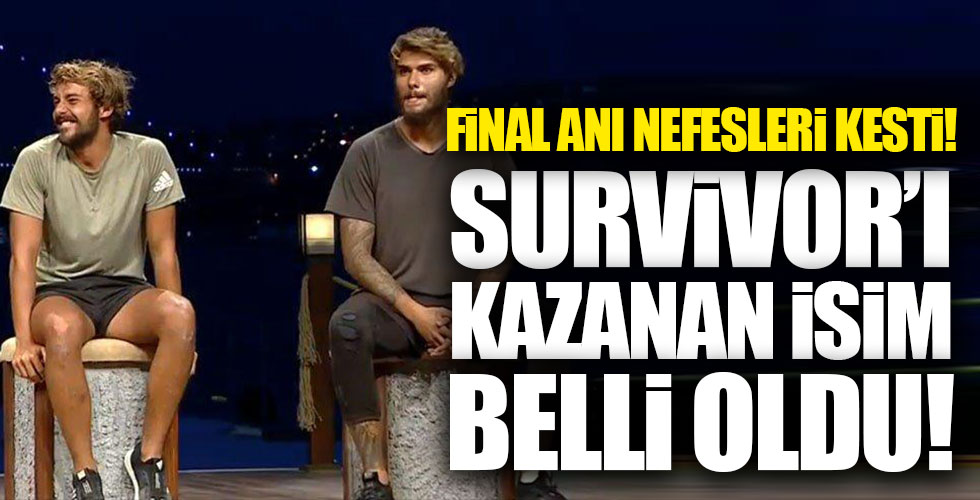 Survivor'da galip belli oldu!