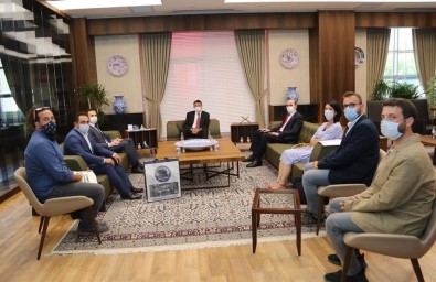 Çavdarhisar Heyetinden Vali Çelik'e Ziyaret