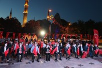 Selimiye'de 15 Temmuz Anısına 'Birliğimiz Daim Olsun' Mahyası