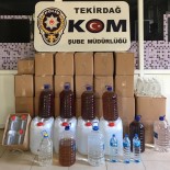 Tekirdağ'da Kaçak İçki Operasyonu Açıklaması 702 Litre Ele Geçirildi